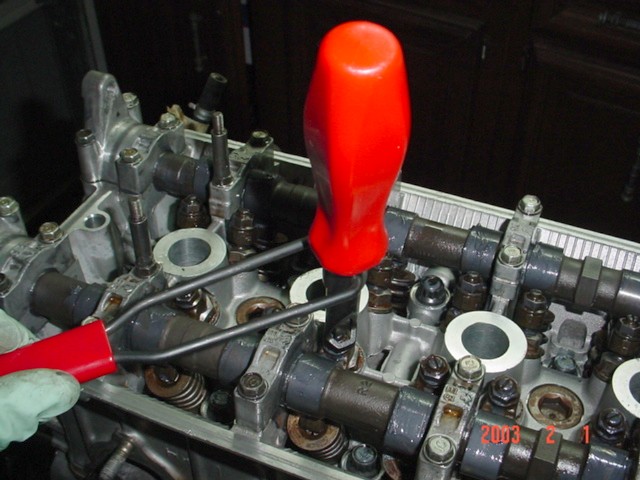 Honda valve lash adjustment tool #6
